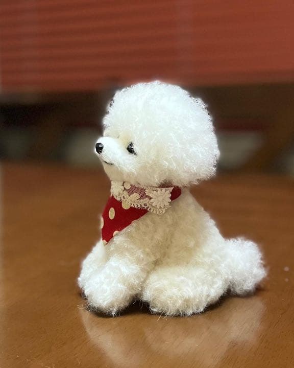 羊毛フェルト　ビジョンフリーゼ