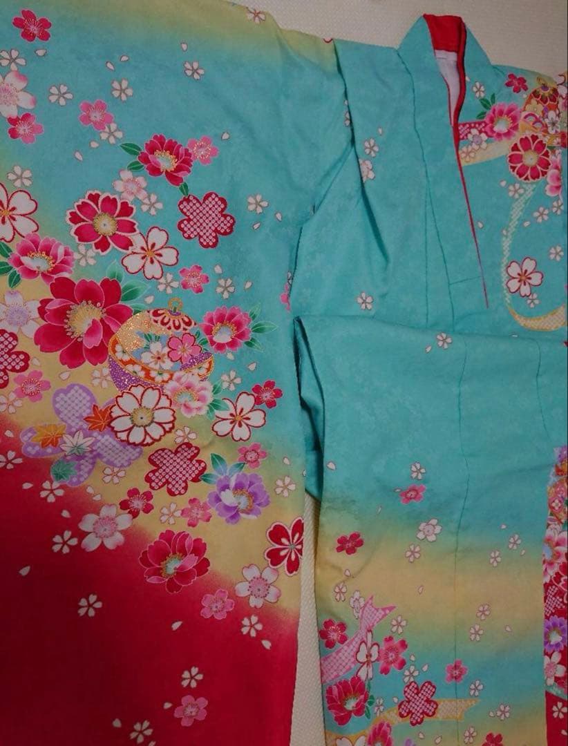 七五三 着物フルセット　水色