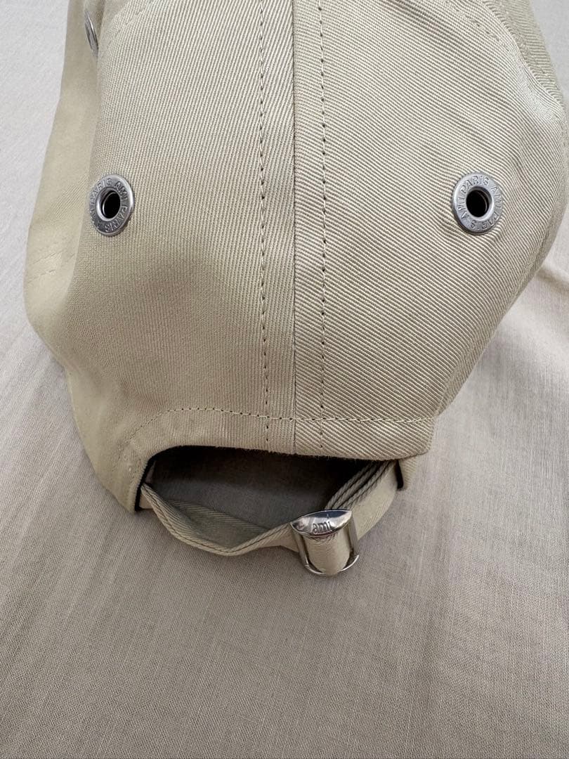 ami paris キャップ ベージュ