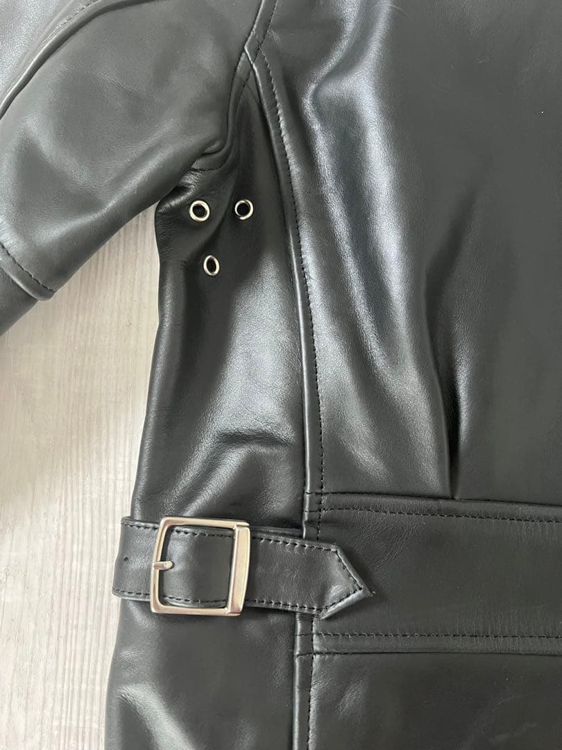 Freedom フリーダム シングルライダースジャケット 牛革 36