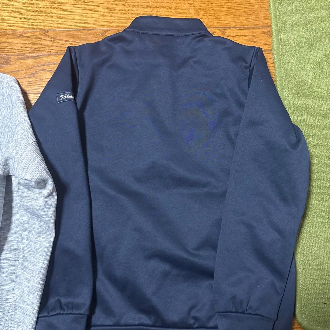 タイトリスト 中綿ニットジャケット ハーフジップジャケット 2枚セット