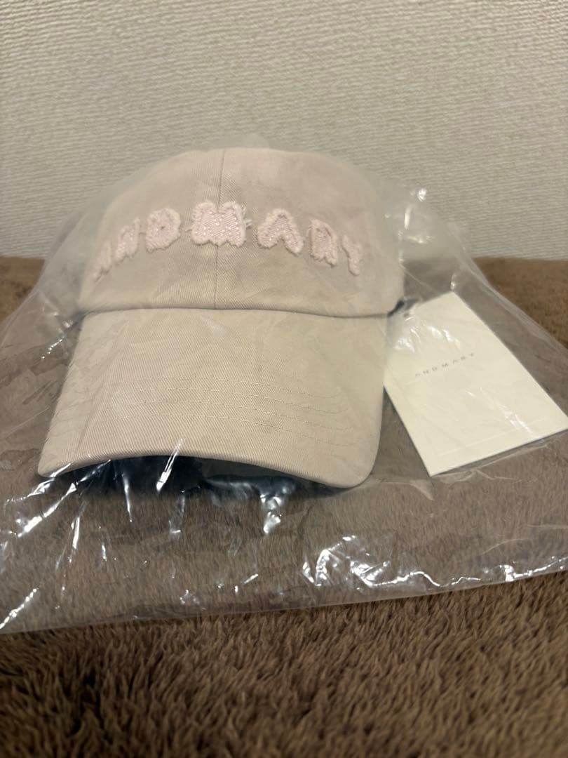 ANDMARY キャップ ベージュ andmary キャップ beige