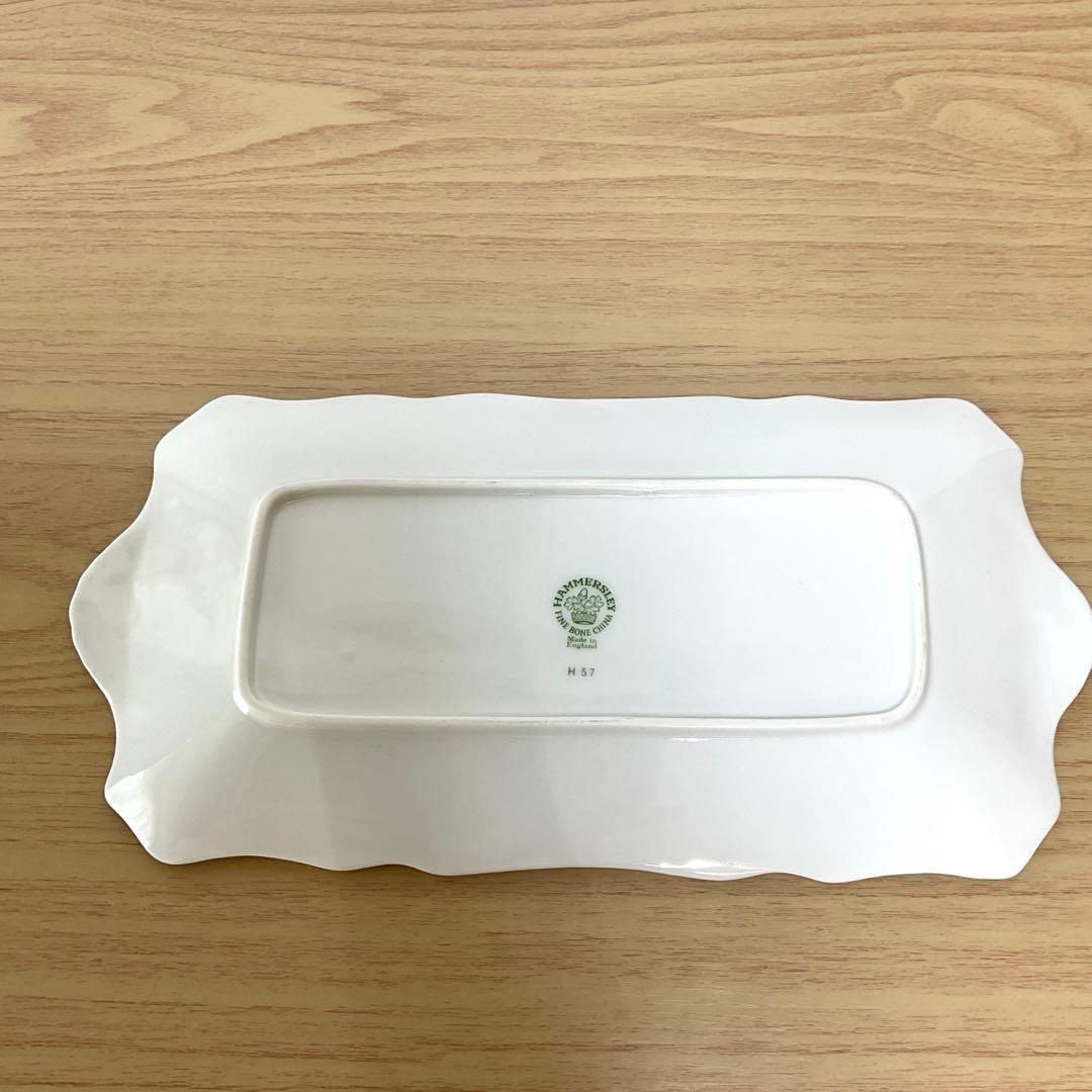 イギリス　ハマースレイ　すずらん　サンドウィッチプレート