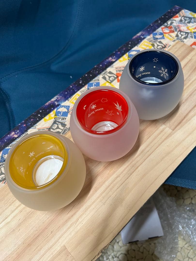 廃盤限定品スノーピーク　キャンドル 3個セット