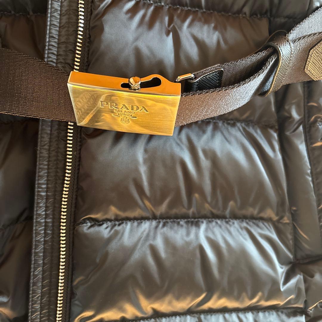 PRADA ブラック ダウンコート 42