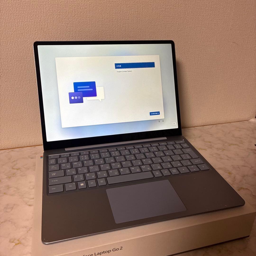 美品Surface Laptop Go 2 i5/8G/128G アイスブルー