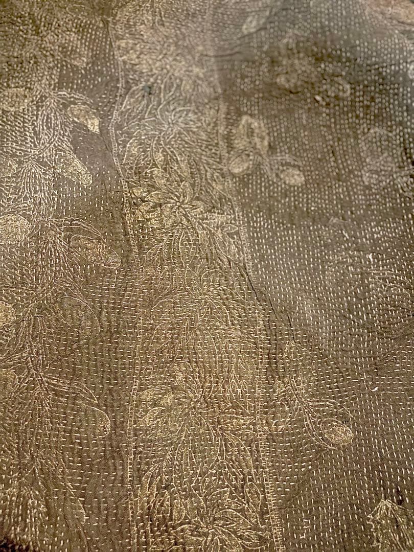 LIGHT YEARS ヴィンテージ キルト　刺子　染め　植物　ライトイヤーズ