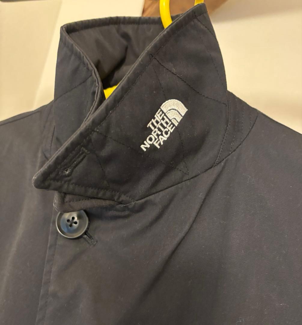 THE NORTH FACE ブラック ステンカラーコート NY2164N