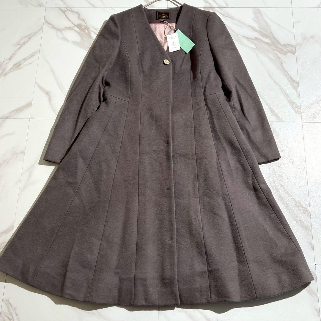 新品未使用タグ付き 2024AW トッカ PEARL ROCK ロングコート 0