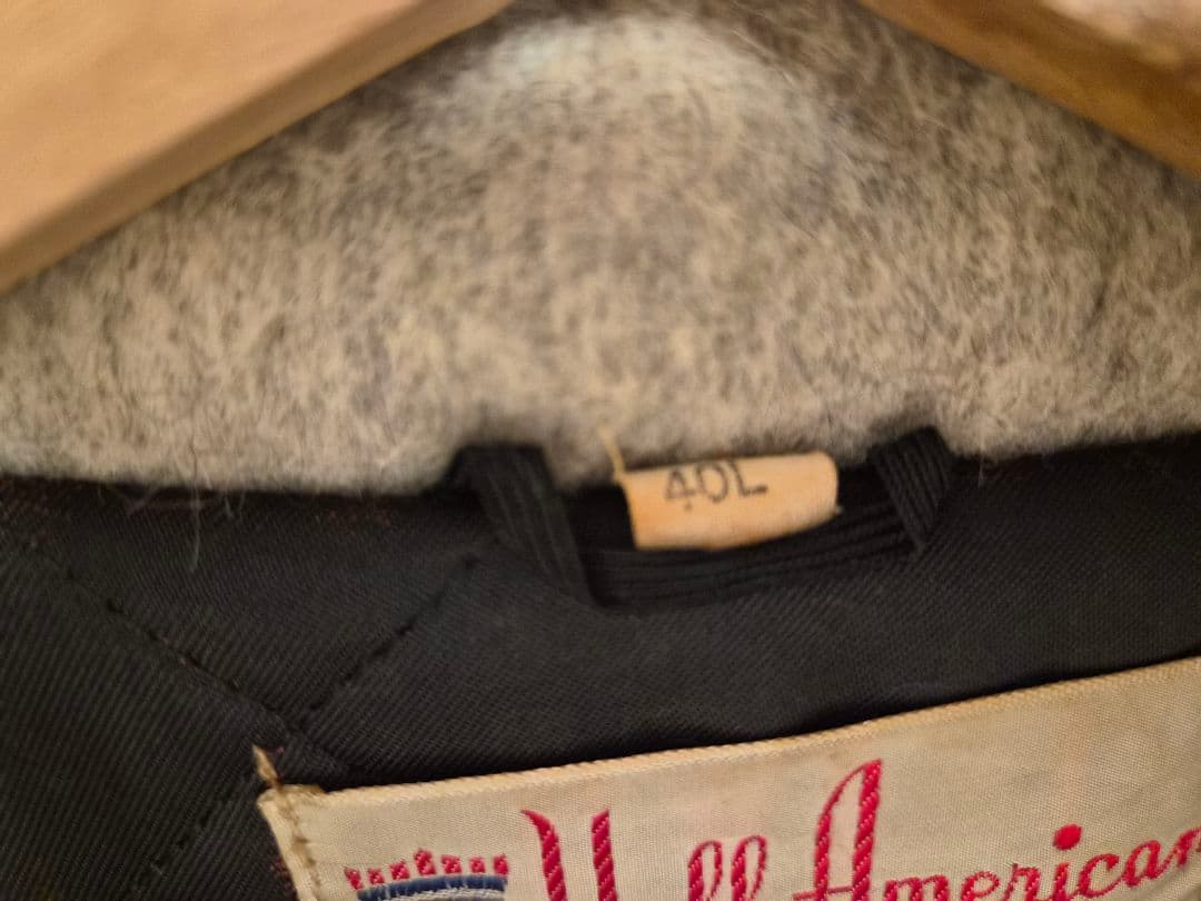 ​【希少】50s-60s Hall America ウールジャケット 40L