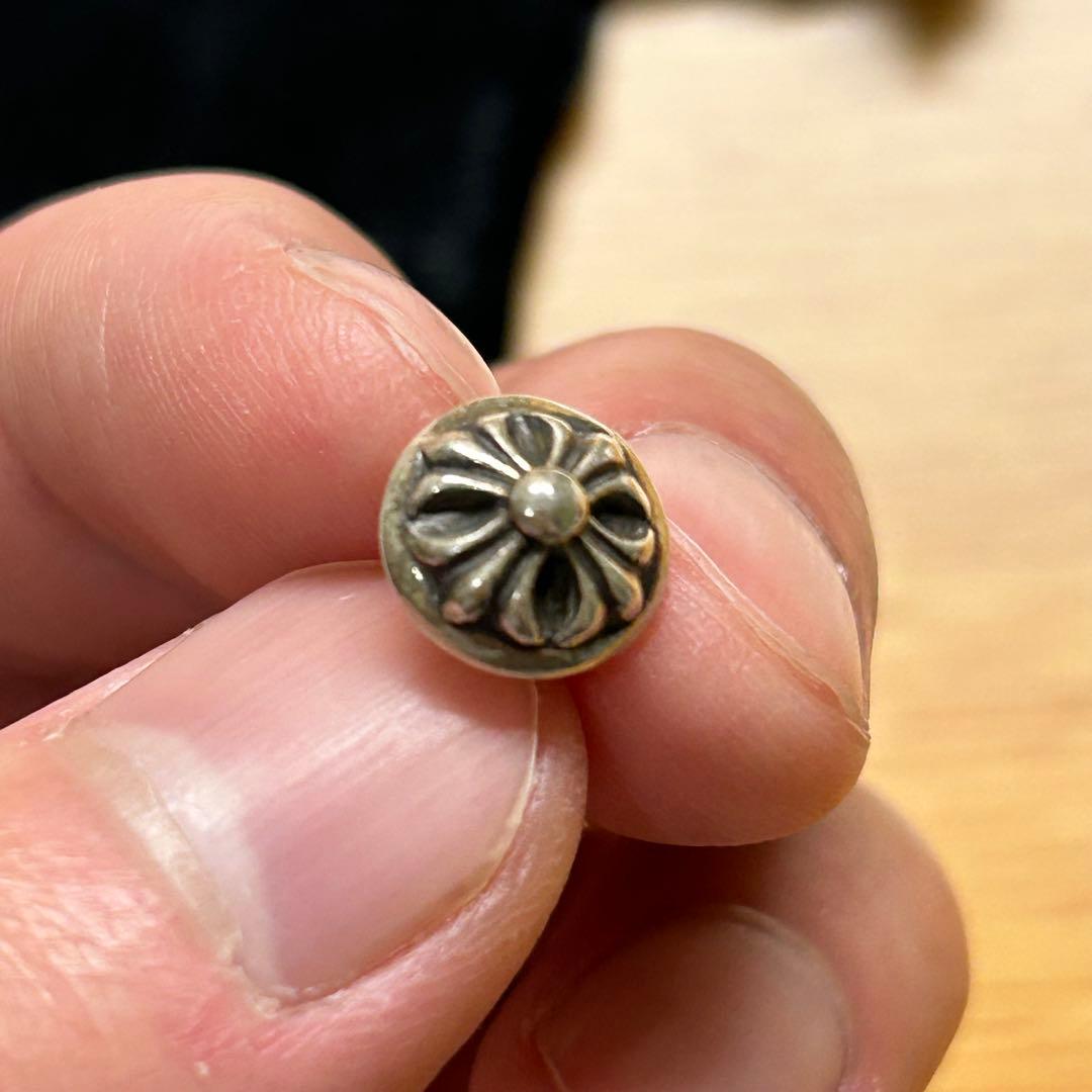 Chrome Hearts クロスボール スタッド ピアス