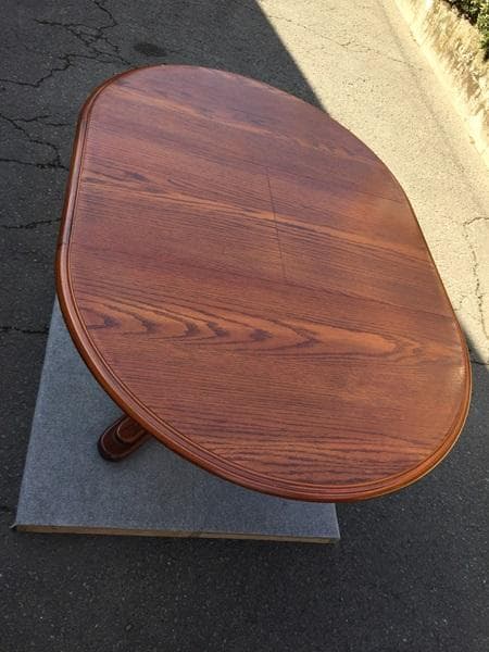 Ｙ【アンティーク調‼サイズ可動式‼】Shin Lee ダイニングテーブル