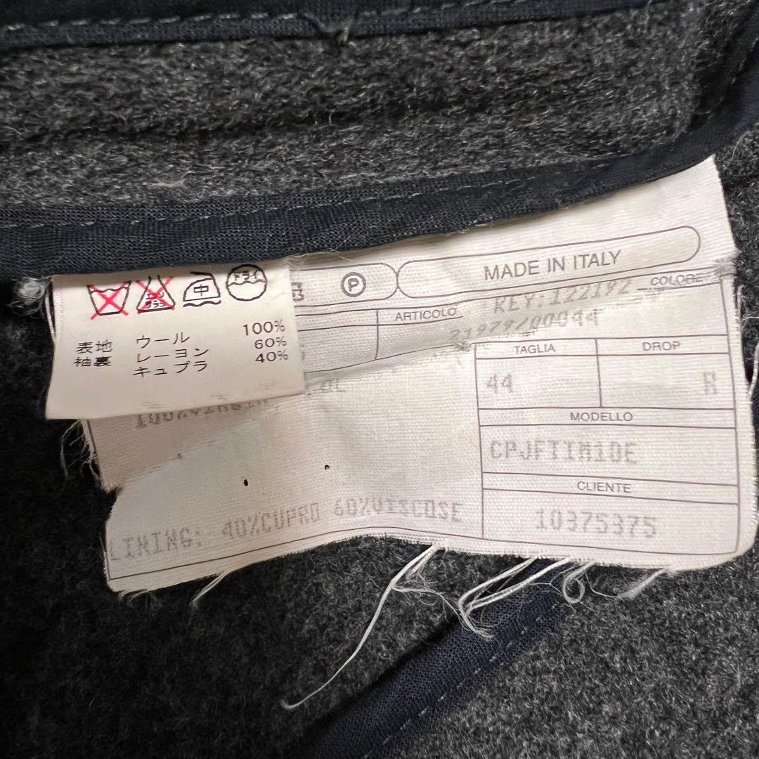 エディフィス　ロロピアーナ　ミケランジェロ　イザイア　チェスターコート　グレー