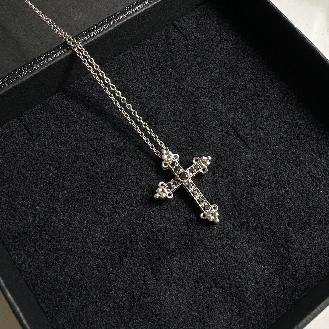Justin Davis クロス ネックレス