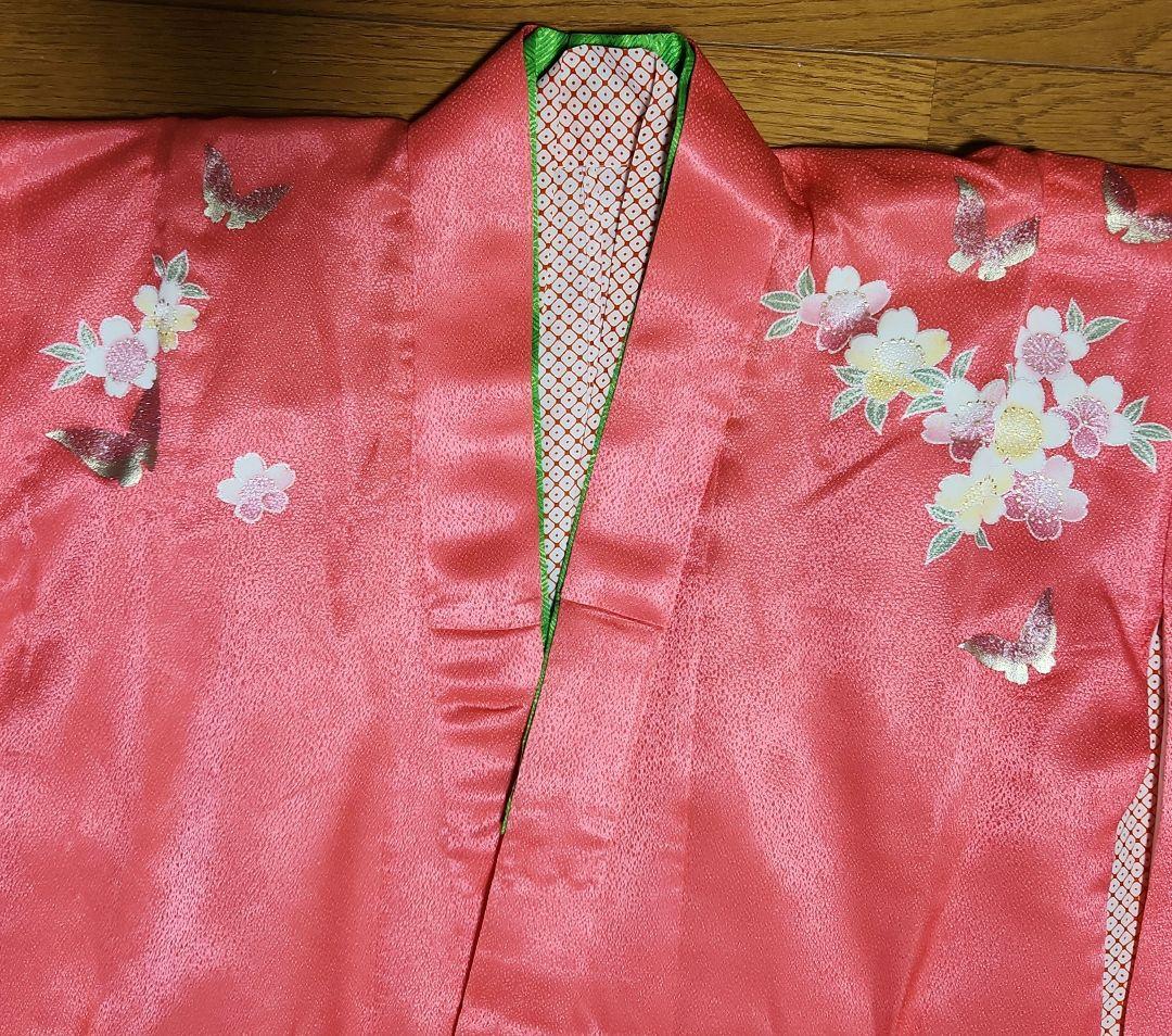 七五三用着物フルセット七歳女子ピンク