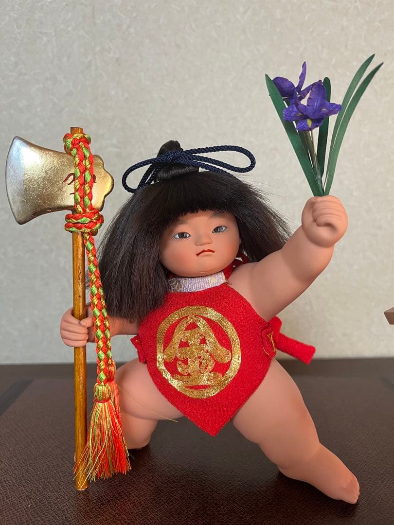 五月人形 ☆ 金太郎　久月「鉞」津田蓬生作 ☆ 美品