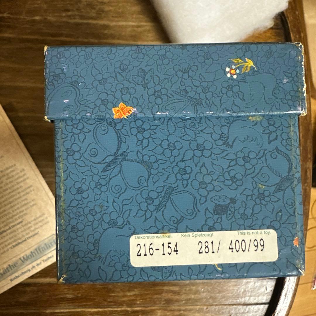 Kathe Wohlfahrt 1999年　サンタクロースベル　箱、保証書付き