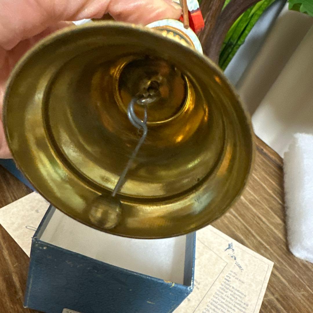 Kathe Wohlfahrt 1999年　サンタクロースベル　箱、保証書付き