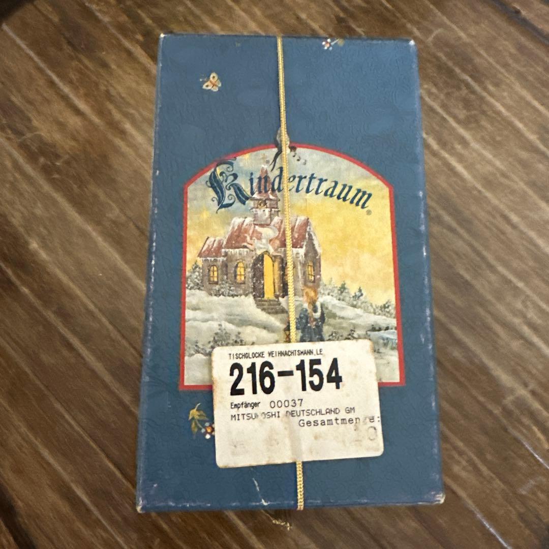 Kathe Wohlfahrt 1999年　サンタクロースベル　箱、保証書付き