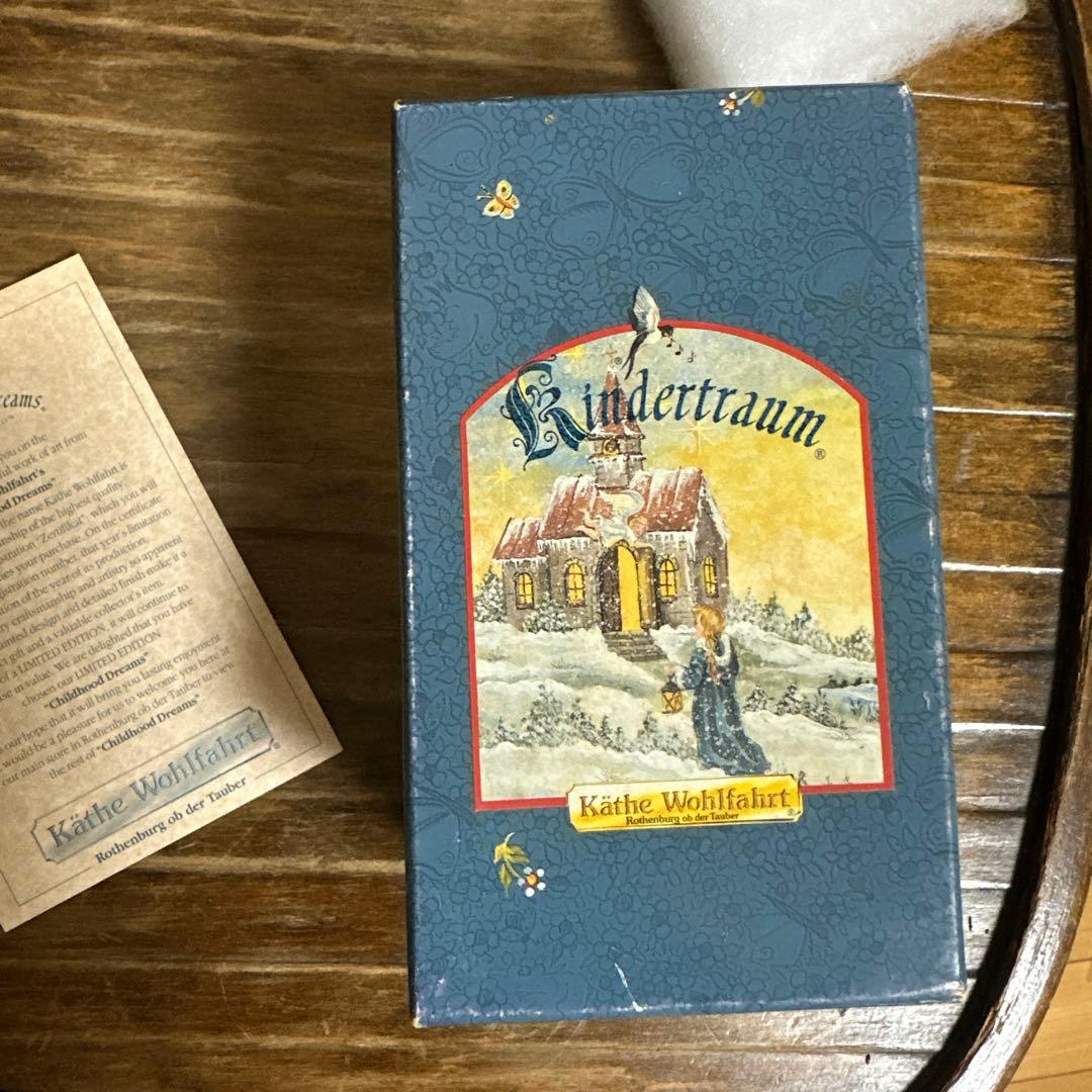 Kathe Wohlfahrt 1999年　サンタクロースベル　箱、保証書付き