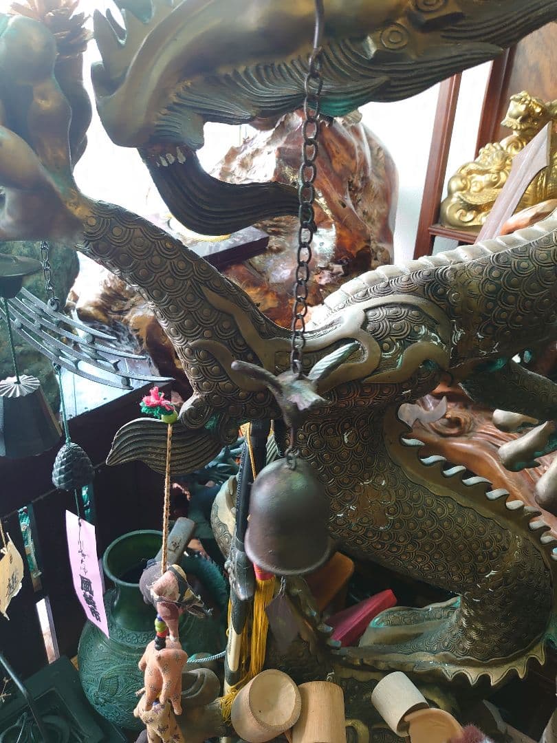 アンティーク スチール製 風鈴 鳥