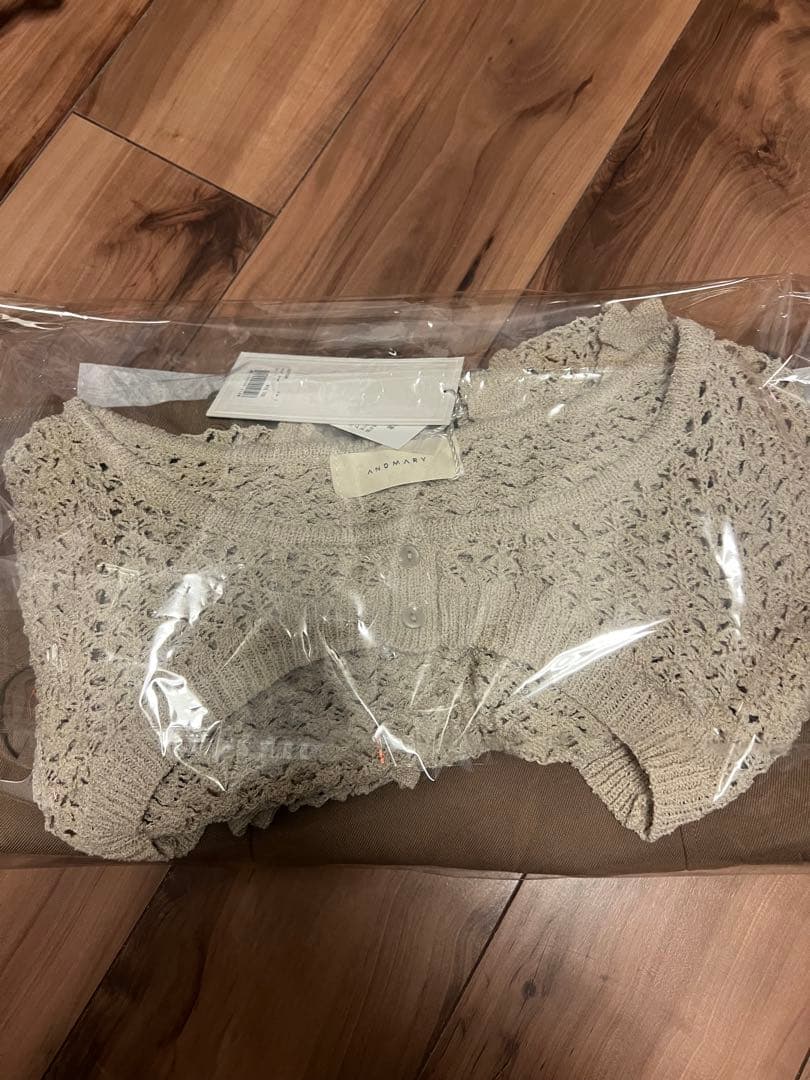 ワンピース andmary Grenda pleats set mini dress