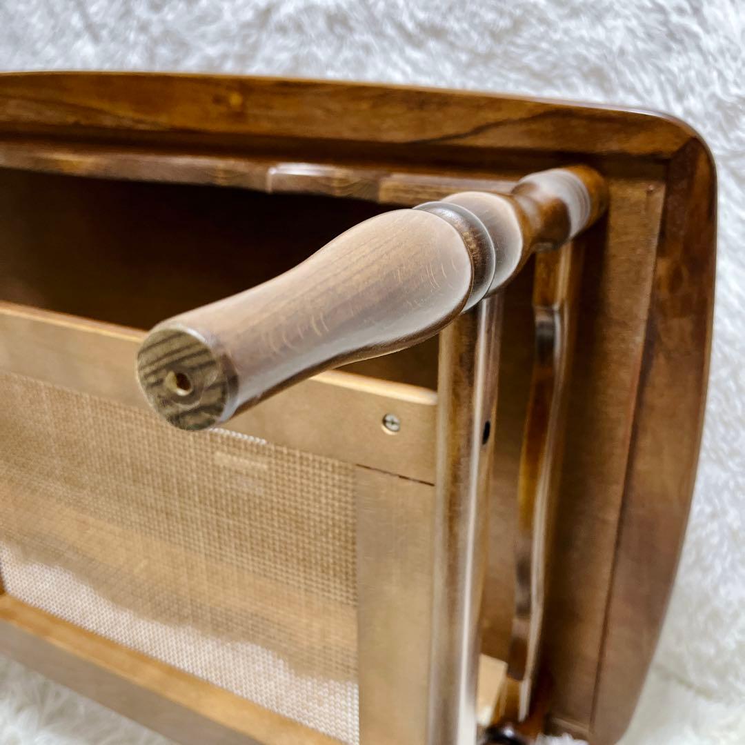 カリモク 家具 リビング ローテーブル コロニア ウォールナット ラタン張り