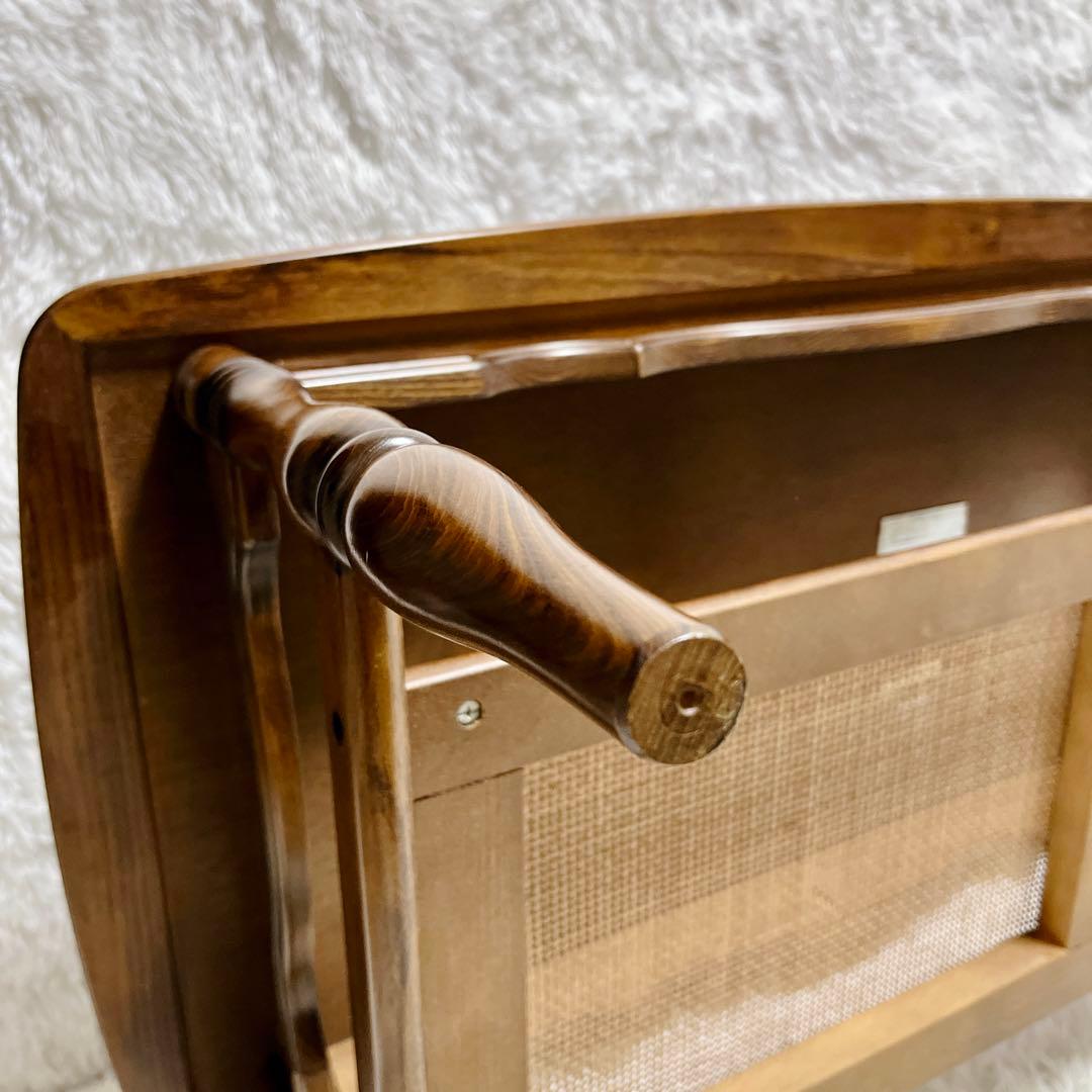 カリモク 家具 リビング ローテーブル コロニア ウォールナット ラタン張り