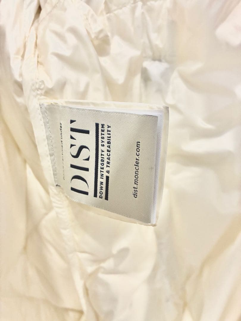 MONCLER モンクレール ロングダウンジャケット 白