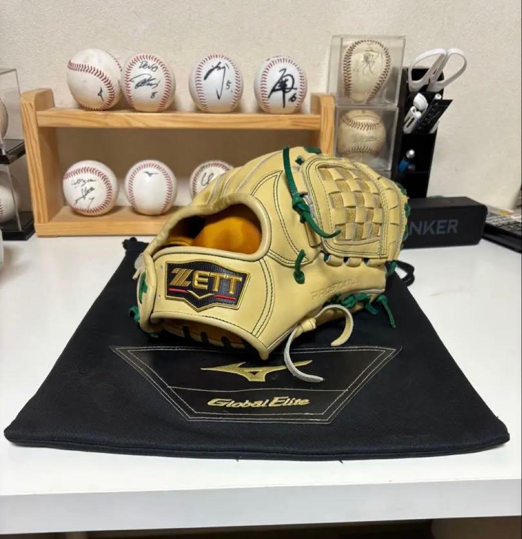 ゼットプロステイタス　硬式内野用グローブ