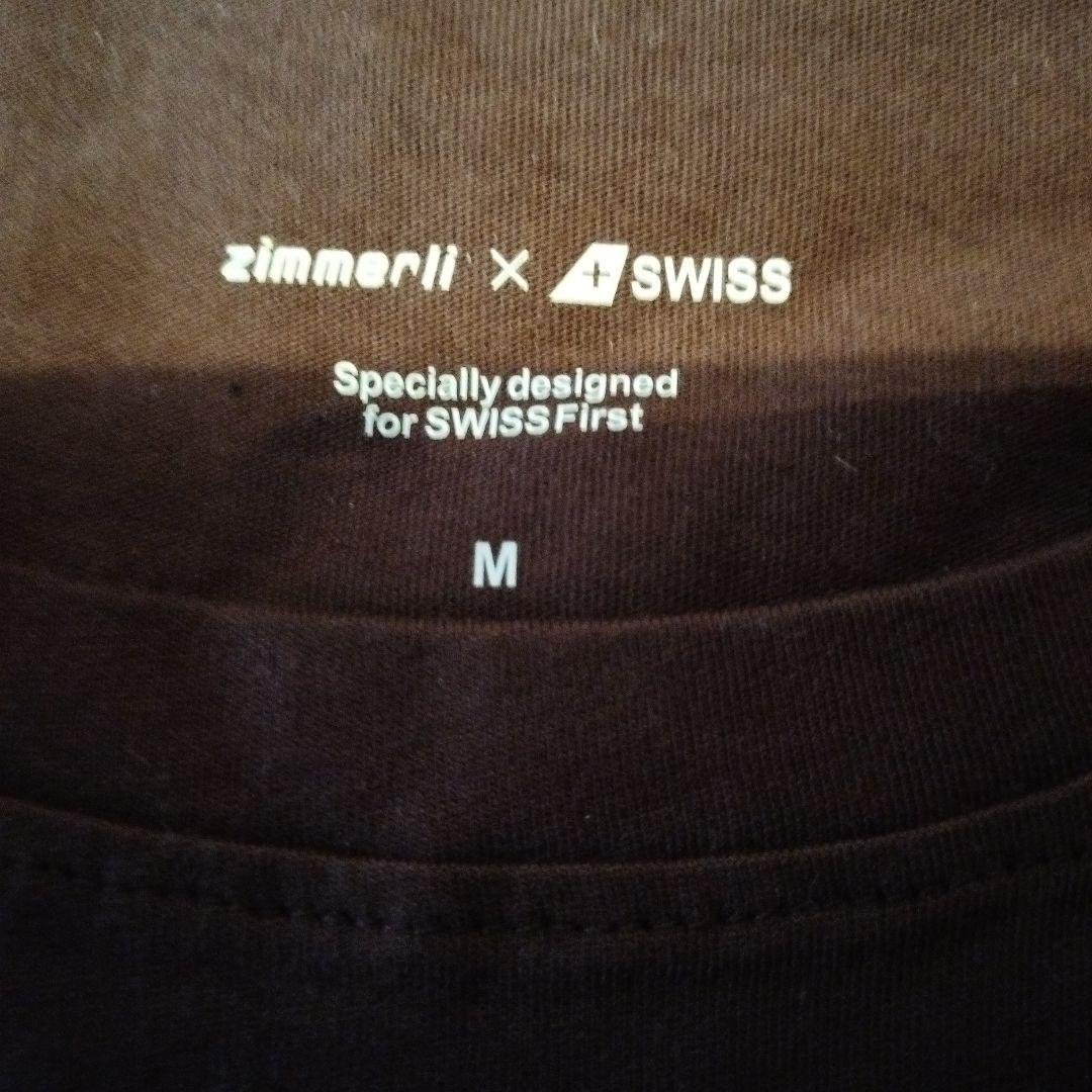 zimmerli × SWISS 航空 パジャマ・ルームウェア半袖茶・長ズボン黒