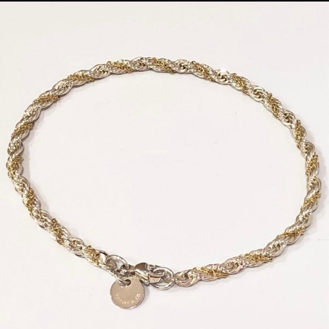 TIFFANY&CO.　ティファニー　ツイストスクリューブレスレット