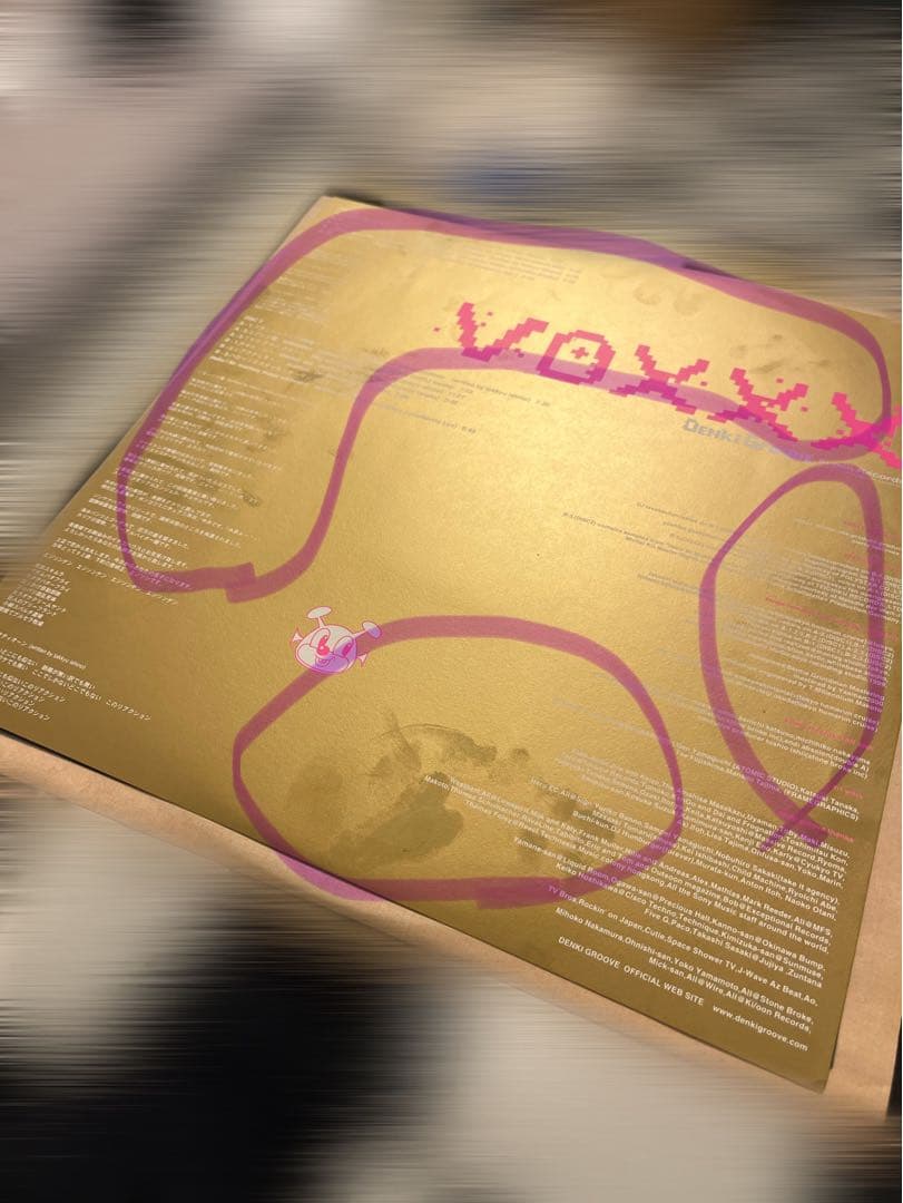 電気グルーヴ DENKI GROOVE VOXXX レコード