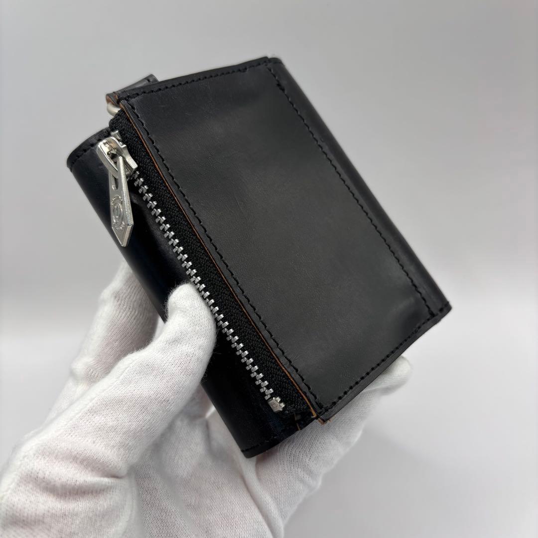 付属品　PORTER DUKE WALLET 三つ折り財布　ブラック　レザー