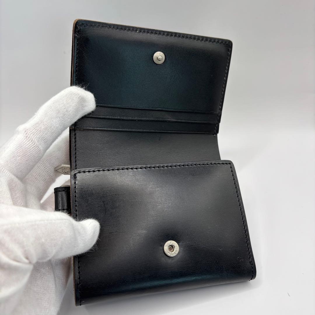 付属品　PORTER DUKE WALLET 三つ折り財布　ブラック　レザー