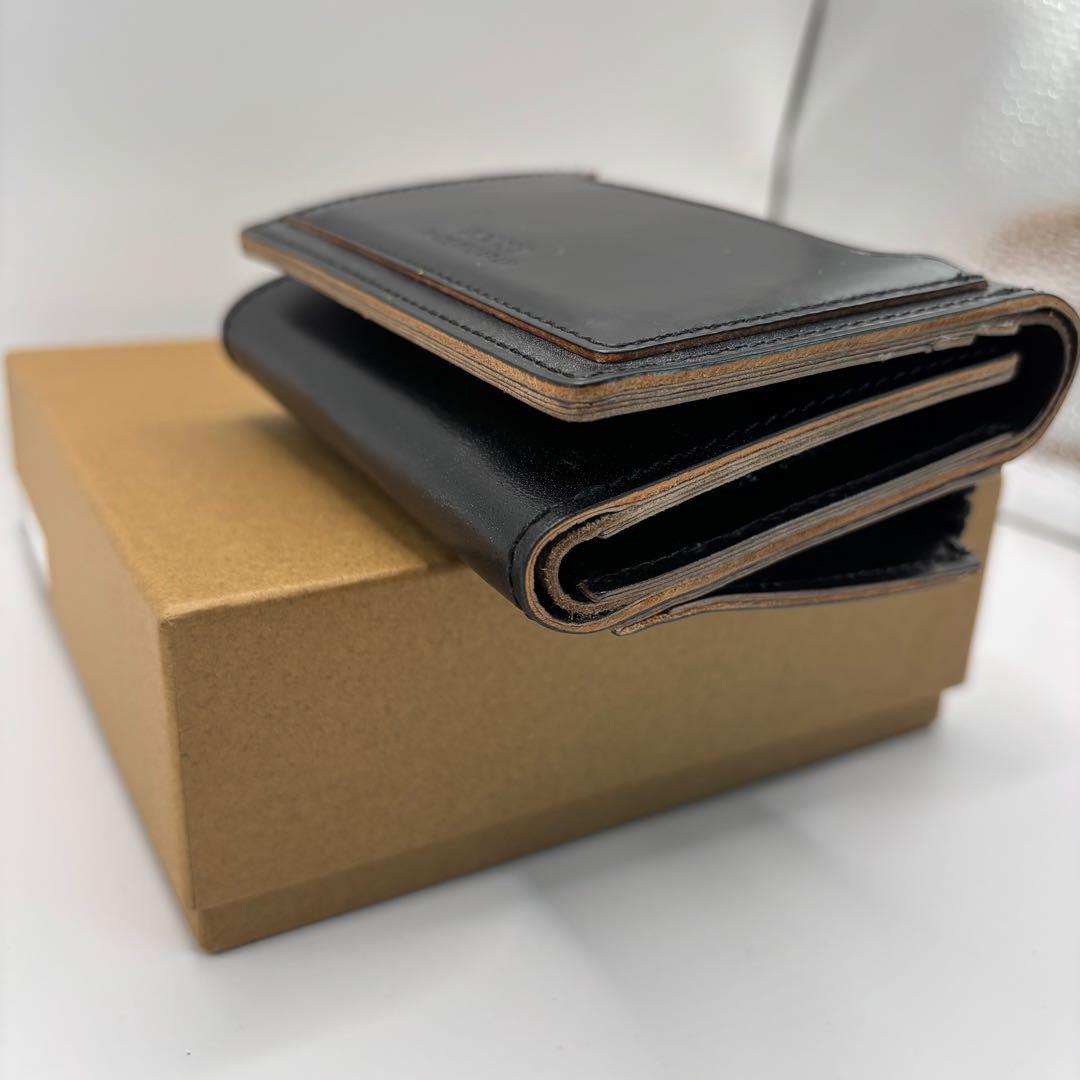 付属品　PORTER DUKE WALLET 三つ折り財布　ブラック　レザー