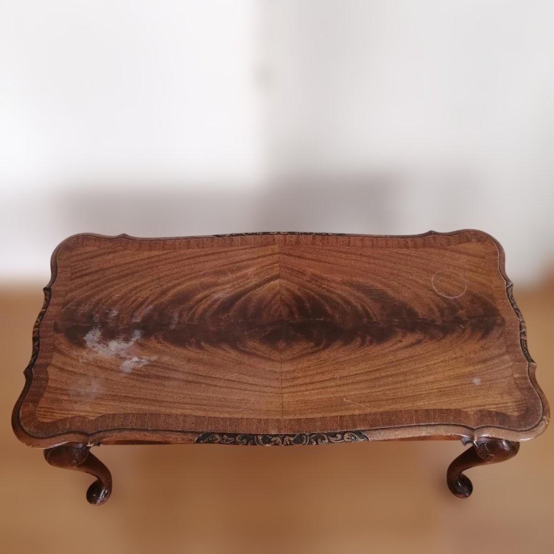 猫脚 アンティーク ヴィンテージ コーヒーテーブル ローテーブル 座卓