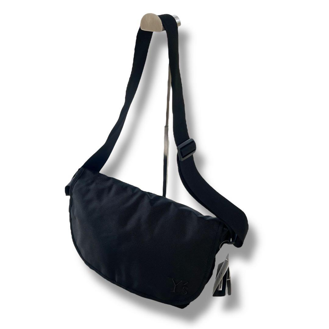 タグ付 未使用Y's NEW ERA messenger bag BLACK