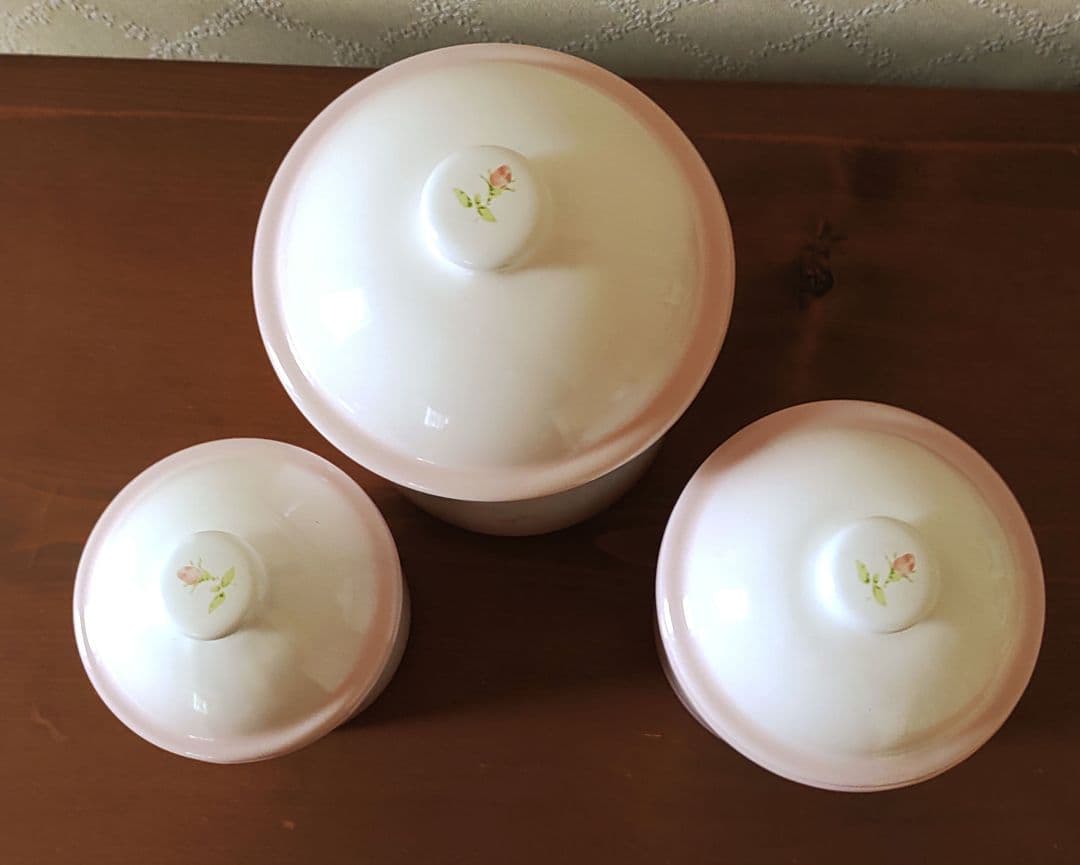 イマン　プチローズ　キャニスターセット