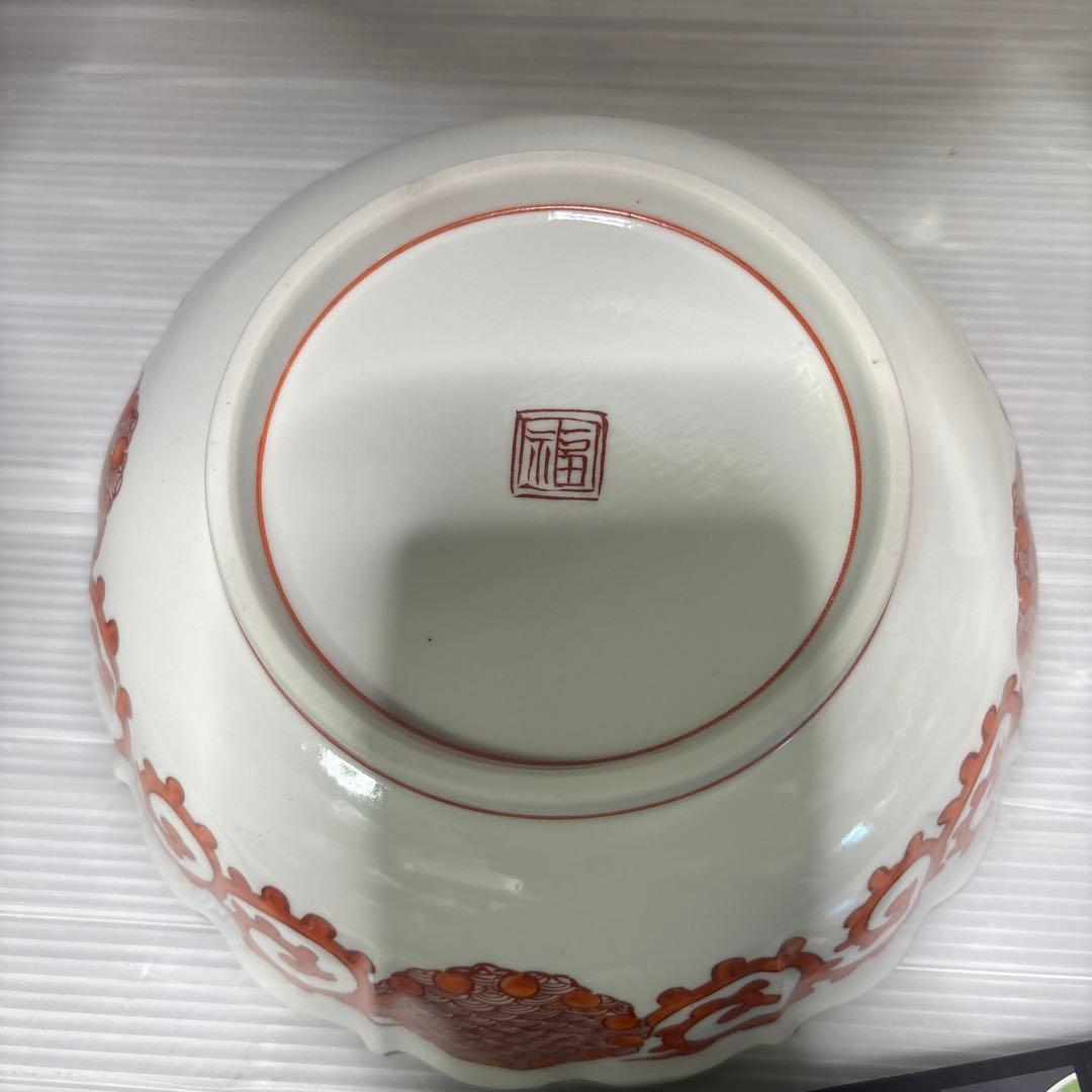 九谷焼　K6-308 飯田屋　6号鉢