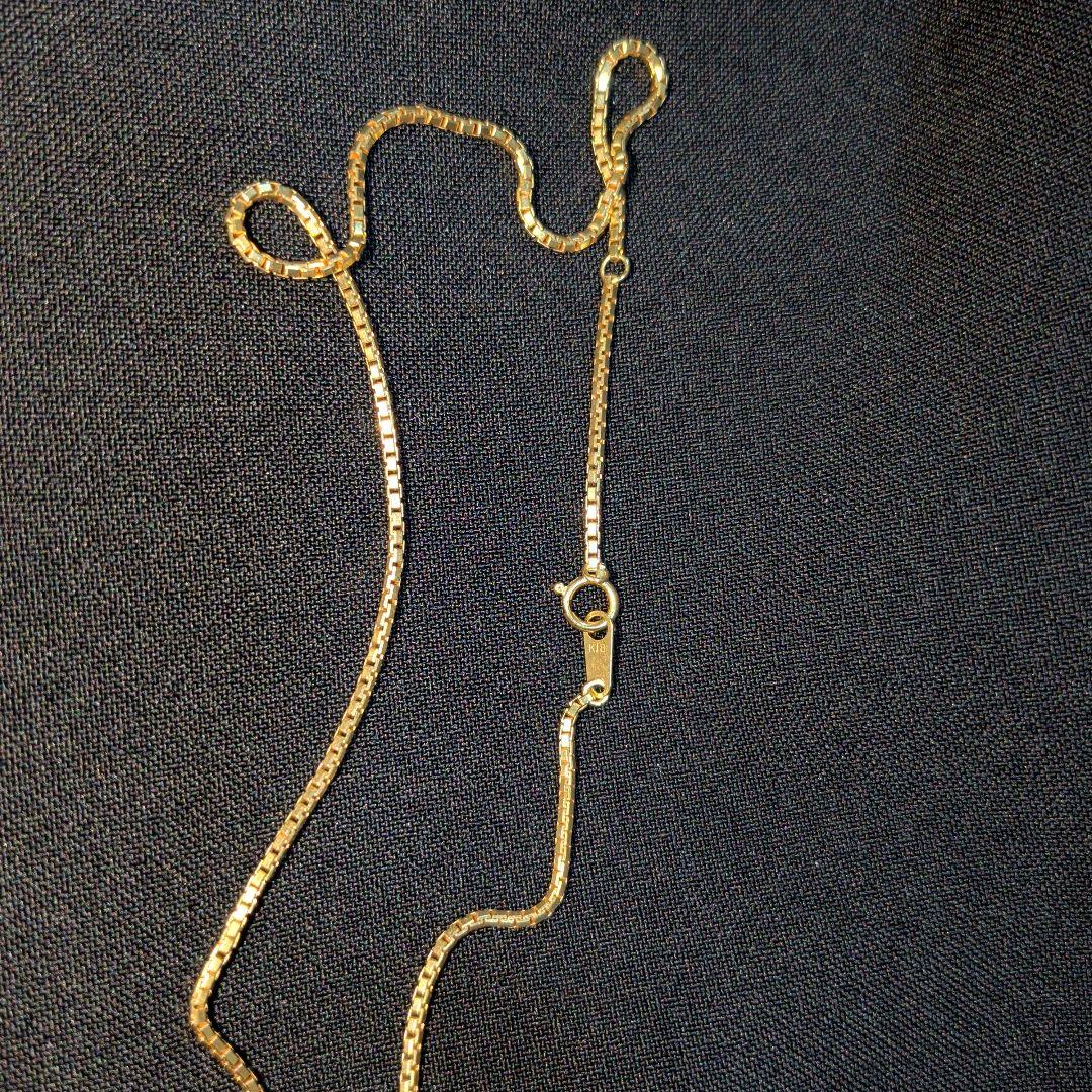 K18 ベネチアンチェーン ネックレス 約45cm