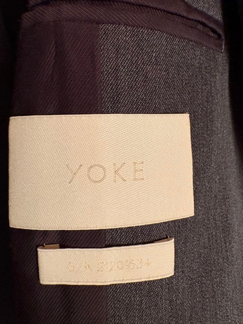 ジャケット・アウター YOKE OVERSIZED DOUBLE BRESTED COAT