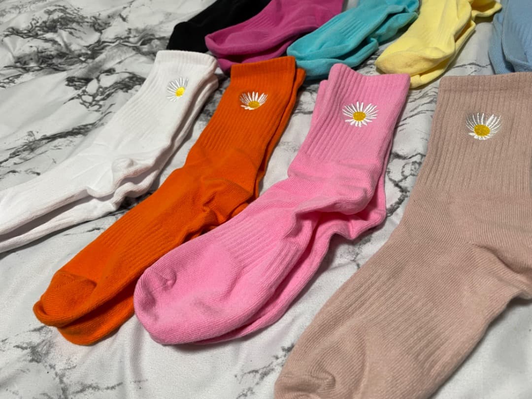 22〜24】ナイキ Nike ロゴフラワーソックス 9足セット