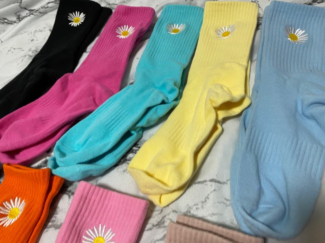 22〜24】ナイキ Nike ロゴフラワーソックス 9足セット