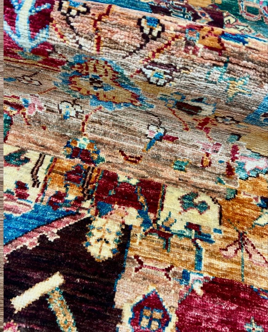 最高級カシュカイ ギャッベ ラグ/サイズ:84x134cm… .jem1