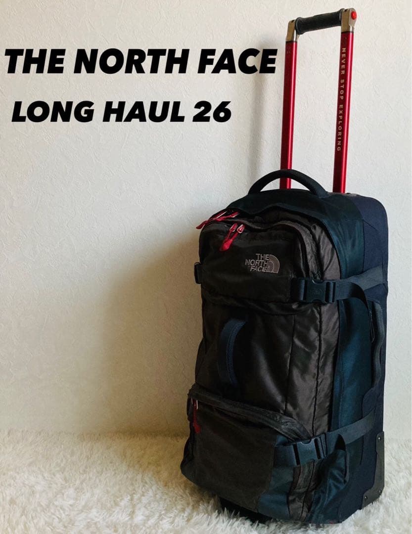 【希少】NORTH FACE キャリーバッグ LONG HAUL 26 67L