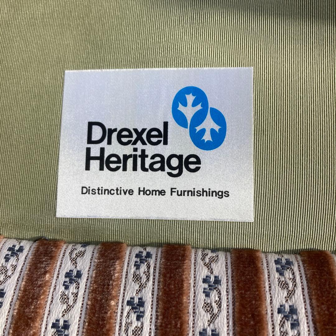 【美品】DREXEL HERITAGE（ドレクセルヘリテイジ）ローバックチェア①