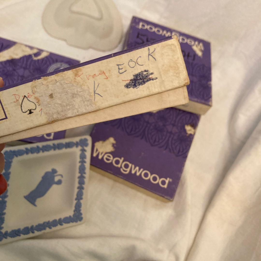 激レア　ウェッジウッド　ジャスパー　トランプマーク4種　白青逆転