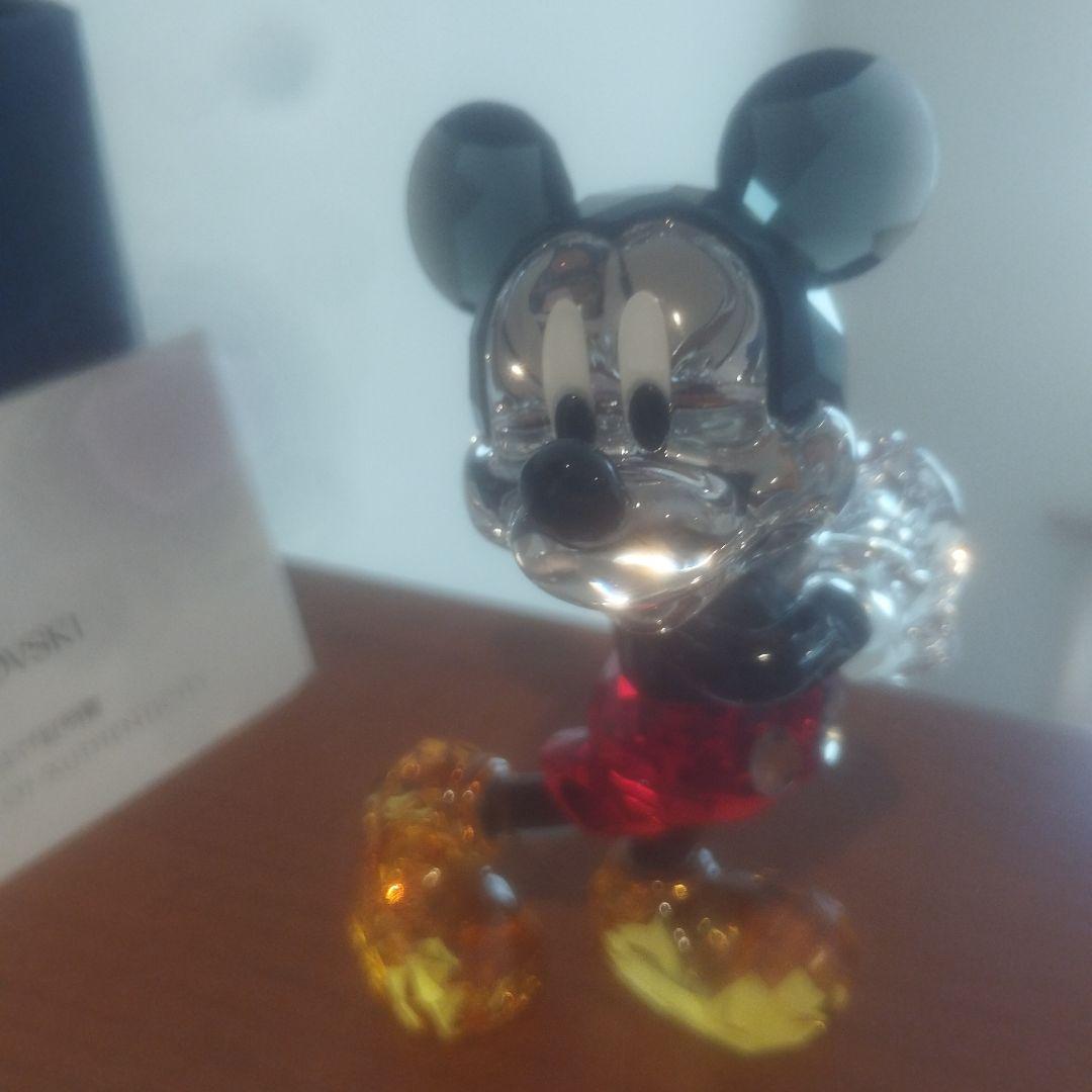 Swarovski Mickey Mouse 置物　未使用　箱保管