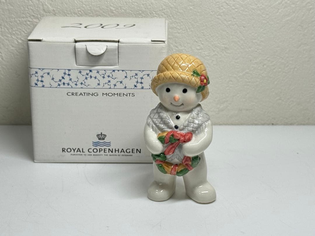 ロイヤルコペンハーゲン 2009年 スノーマン フィギュリン お母さん